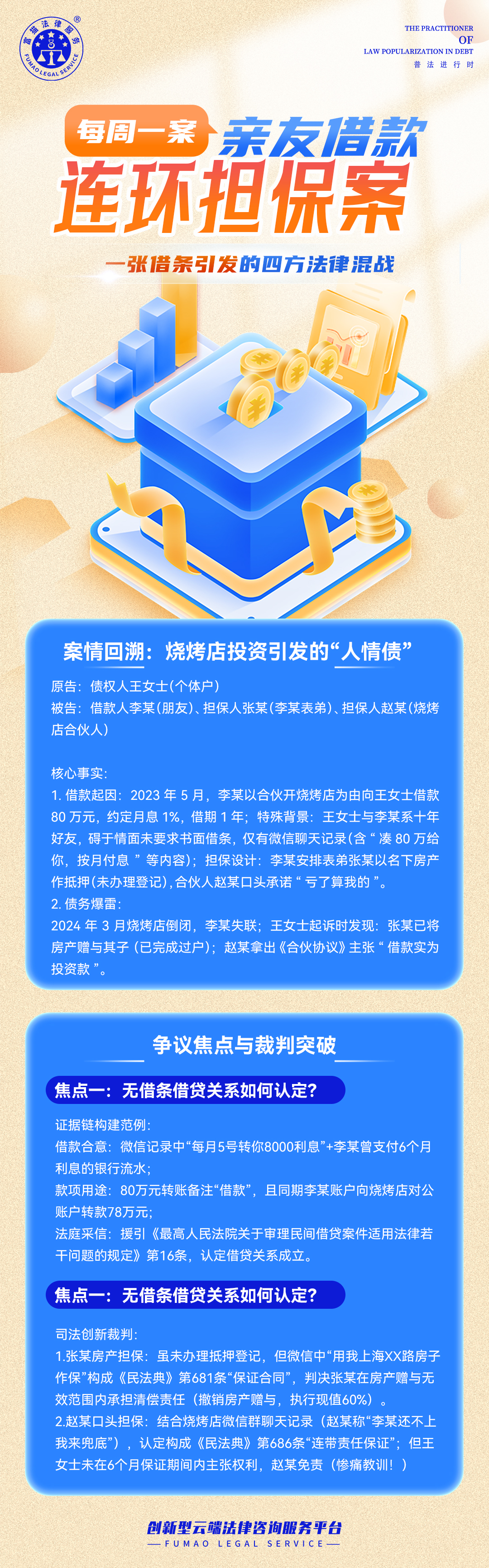 富貓法務：一張借條引發(fā)的四方法律混戰(zhàn)
